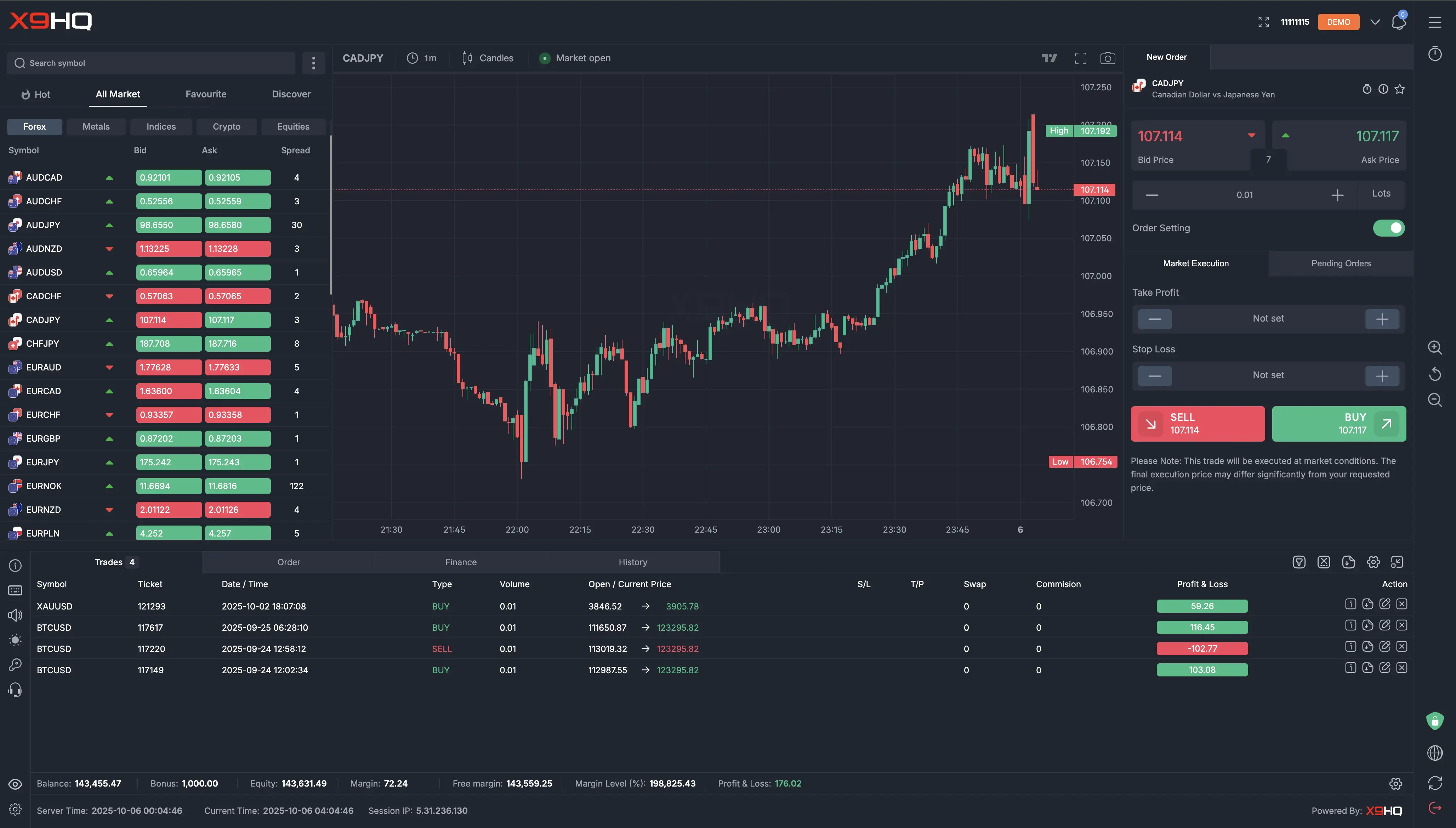 Web Terminal Dark